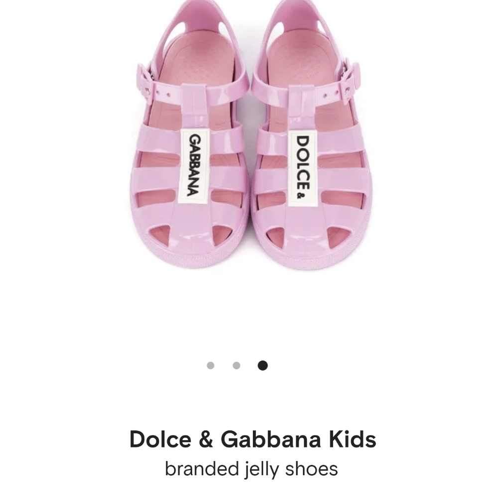 Dolce & Gabbana Kids Jelly sandals